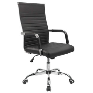 Office chair 2025 with straight back